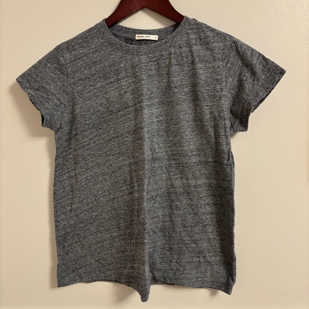 Marine Layer Heather Gray Tee